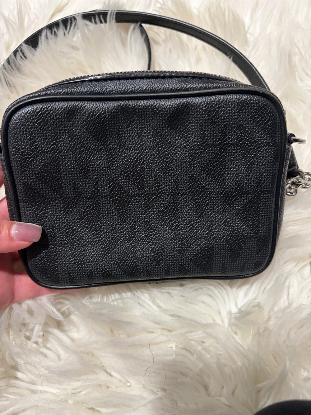 Michael Kors Black Leather Crossbody - Picture 4 of 17